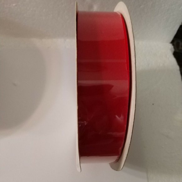 📌SALE $6.📌🆕 Veltex Red Craft Ribbon by Berwick 1 7/16" x 25 yds 4 Wreaths - Picture 6 of 11